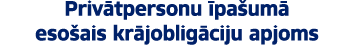 Priv tpersonu pa um  eso ais kr joblig ciju apjoms
